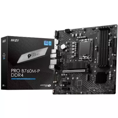Carte mère MSI PRO B760M-P DDR4 - Compact et performant