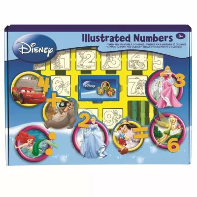 Coffret Les Nombres illustrés - MULTIPRINT - 1937 Disney