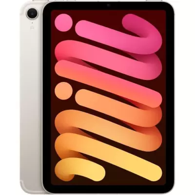 Nouvel iPad mini (2024) - 8.3'' WiFi + Cellular 128Go - Starlight