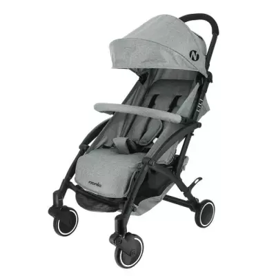 Poussette compacte Nania Lili - Confort et praticité - Gris