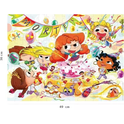 Puzzle Nathan Mortel Anniversaire Mortelle Adele - 150 pièces