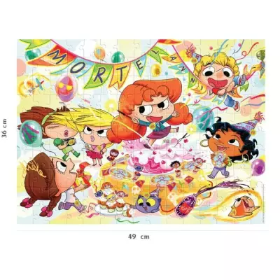 Puzzle Nathan Mortel Anniversaire Mortelle Adele - 150 pièces