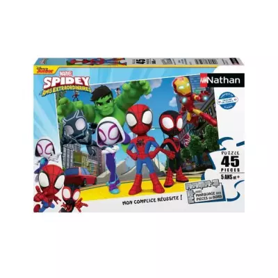 Puzzle Spidey et ses amis 45 pièces - NATHAN - A partir de 5 ans