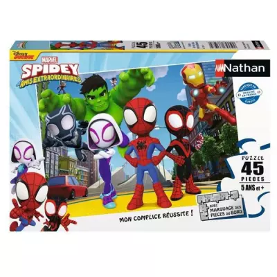 Puzzle Spidey et ses amis 45 pièces - NATHAN - A partir de 5 ans