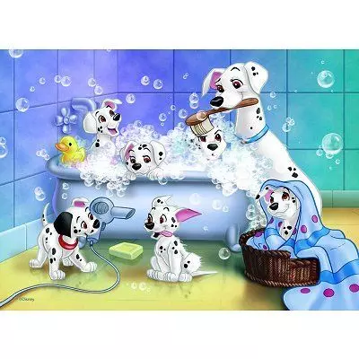 Puzzle 60 p - Disney Les 101 Dalmatiens - Vie Blanche