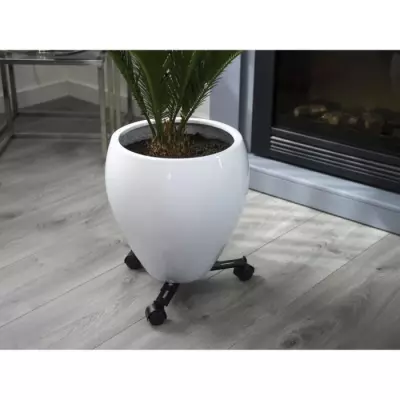 Support de pot roulant extensible - 3 branches - Charge max 75 kg
