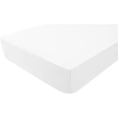 Lot de 2 Draps housse DOMIVA Jersey 70x140 cm Blanc/perle