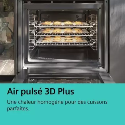 Siemens iQ500 HB578HBS7F four 71 L 3600 W Noir