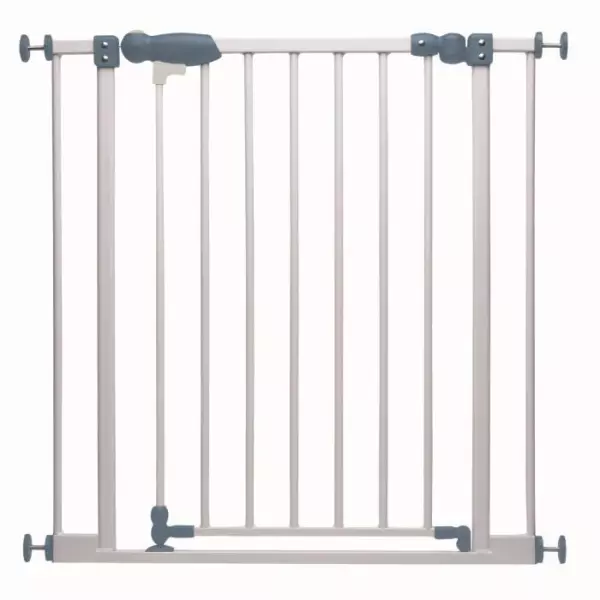 Barriere de sécurité NIDALYS - ENZO - seuil plat - bébé - blanc