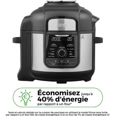 NINJA Foodi Max OP500EU - Multicuiseur 9-en-1 7,5L Noir
