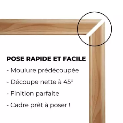 Encadrement Mouluré Nordlinger Pro FSC 100% - 20 x 60 cm