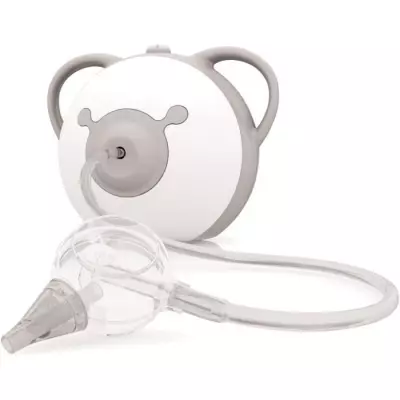 Mouche-bébé électrique NOSIBOO Pro - Gris, pratique et efficace