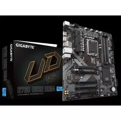 Carte mere - GIGABYTE TECHNOLOGY - B760 DS3H DDR4 Carte mere - GIGABYTE TECHNOLOGY - B760 DS3H DDR4