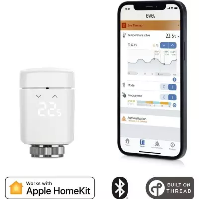 Contrôlez votre chauffage avec intelligence - Lot de 2 vannes EVE THERMO