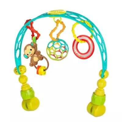 Arche de jeux poussette BRIGHT STARTS Oball 0 mois+ - Amusement assuré!