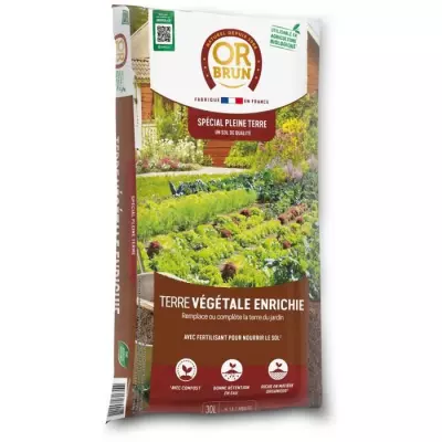 Terre végétale de qualité supérieure - 30 L