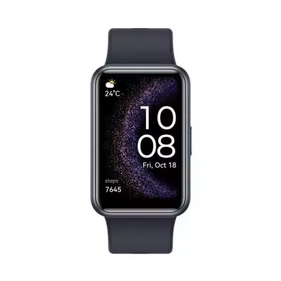 Montre connectée - Huawei - Watch Fit&nbsp;Spécial Edition Starry - Ecran AMOLED de 1.64 - Noir