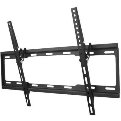 Support mural inclinable pour TV 32-90" - Noir - Réglage 15°