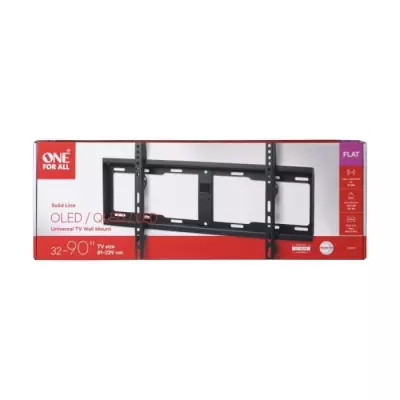 Support mural TV inclinable pour écran de 81 à 229 cm : robustesse jusqu'à 100kg