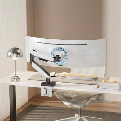 Support écran articulé - OPLITE MT49 Blanc - Compact et pratique