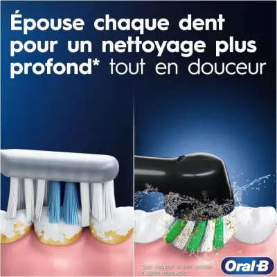 Brosse à Dents Électrique Oral-B Vitality Pro Noire - Performances Exceptionnelles