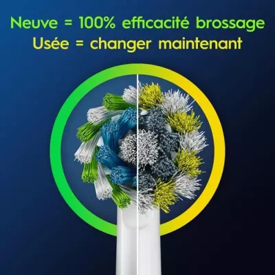Brossettes ORAL-B Cross Action - Pack de 6