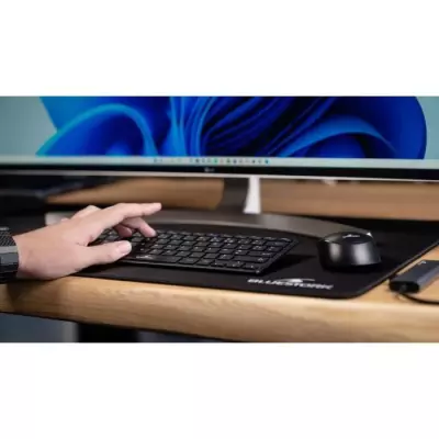 Pack Clavier Souris Sans Fil Compact Noir - BLUESTORK