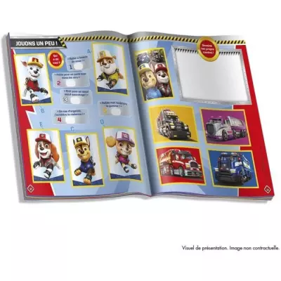 Album de stickers PANINI La Pat Patrouille le film - Pour les petits collectionneurs - A partir de 3 ans Album de stickers PANINI La Pat Patrouille le film - Pour les petits collectionneurs - A partir de 3 ans