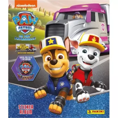 Album de stickers PANINI La Pat Patrouille le film - Pour les petits collectionneurs - A partir de 3 ans Album de stickers PANINI La Pat Patrouille le film - Pour les petits collectionneurs - A partir de 3 ans