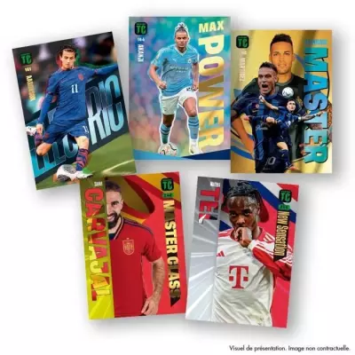 Boîte de Stickers PANINI TOP CLASS FIFA 2024 - 7 pochettes + 5 hologiants + 1 poster