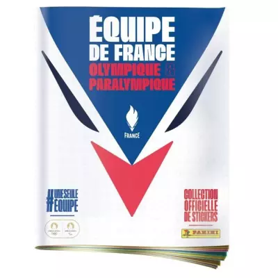 Album de stickers + pochettes PANINI JO 2024 Equipe de France - JEU DE STICKERS