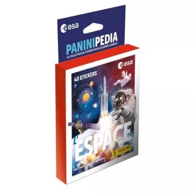 8 pochettes Blister PANINI - Collection PaniniPedia Space