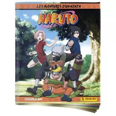 Album PANINI NARUTO: Les aventures d'un ninja - Jeu de stickers