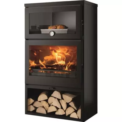 Poele a bois PANADERO Faro Ecodesign 6,9 kW - Bûches 60 cm