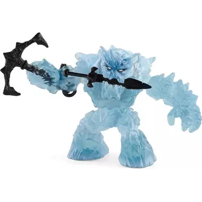 Figurine Monstre de Glace Mythique avec Arme - Durable et Amusant