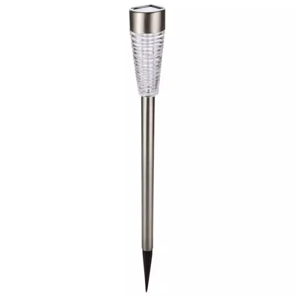 GALIX Lanterne solaire inox H79