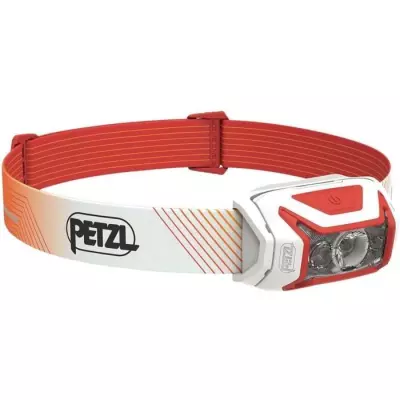 Lampe frontale PETZL ACTIK CORE 600 lumens - Rechargeable USB - Rouge