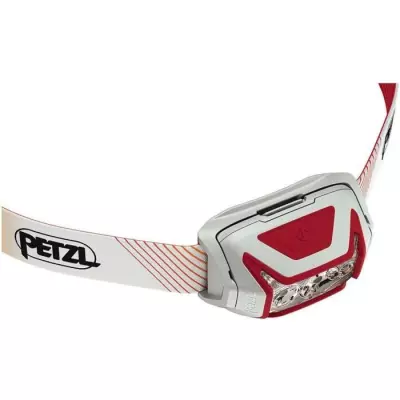 Lampe frontale PETZL ACTIK CORE 600 lumens - Rechargeable USB - Rouge