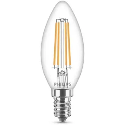 Ampoule LED Philips 60W E14 Blanc chaud - Non dimmable