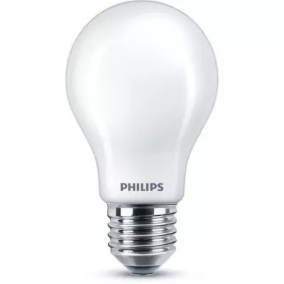 Ampoule LED PHILIPS Non dimmable - E27 - 60W - Blanc Chaud