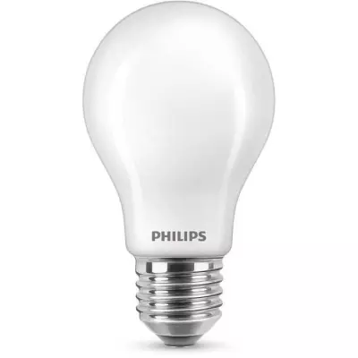 Philips Ampoule dépolie à filament 75 W A60 E27 x2