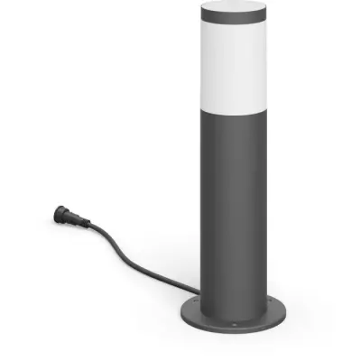 Lampe de jardin PHILIPS Utrecht 6W, 2700K - Anthracite