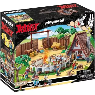 Fête avec Astérix et amis : PLAYMOBIL 70931 - Univers miniature