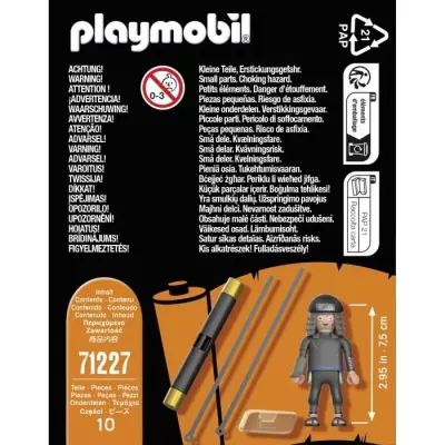 Figurine PLAYMOBIL 71227 Hiruzen - Naruto Shippuden - Dès 5 ans