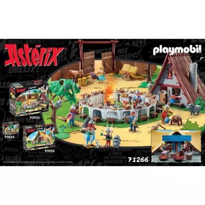 Découvrez la Hutte d'Ordralfabetix PLAYMOBIL 71266 - Village Astérix rampant, mini-garage de collection