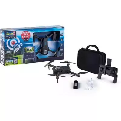 Drone RC - REVELL Control - QUADROCOPTER Go! Video PRO - Retour Wifi sur smartphone - Mode altitude - Stabilisateur - Des 14 ans