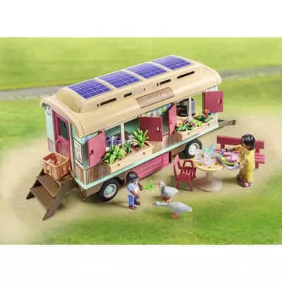 Découvrez la Roulotte Café Boutique PLAYMOBIL 71441 - Univers Miniature Découvrez la Roulotte Café Boutique PLAYMOBIL 71441 - Univers Miniature