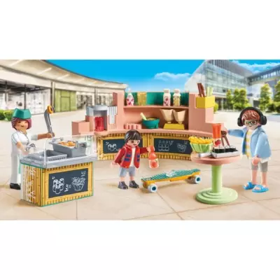 Stand de restauration rapide Playmobil 71538 - Univers miniature Stand de restauration rapide Playmobil 71538 - Univers miniature