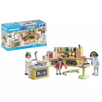 Stand de restauration rapide Playmobil 71538 - Univers miniature Stand de restauration rapide Playmobil 71538 - Univers miniature