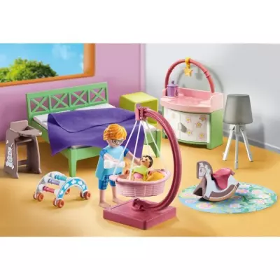 Ensemble My Life Playmobil 71609 Chambre de parents - Maison d'architecte